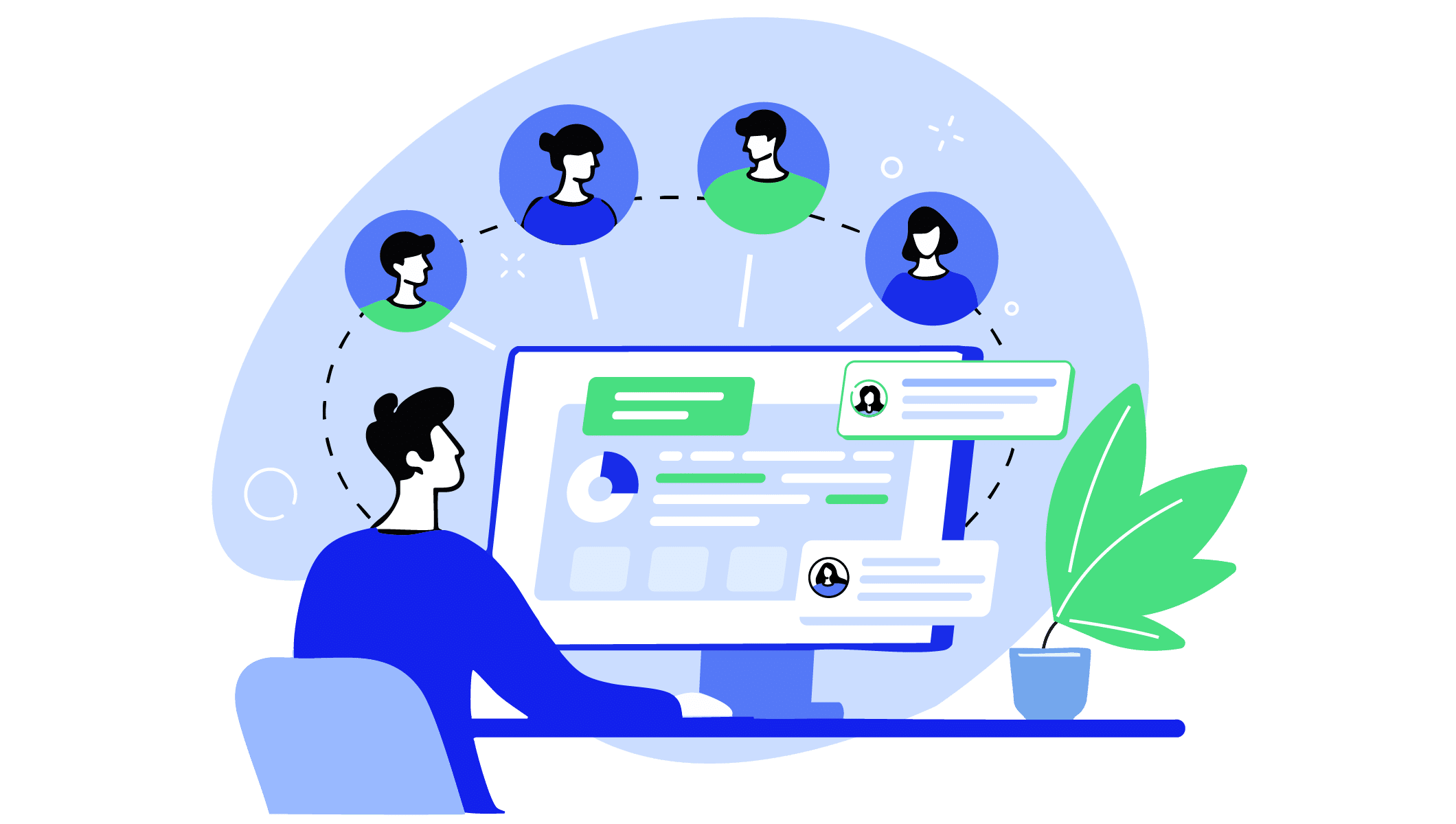 Logiciel de support client multi-contacts : échanges fluides et ticketing centralisé