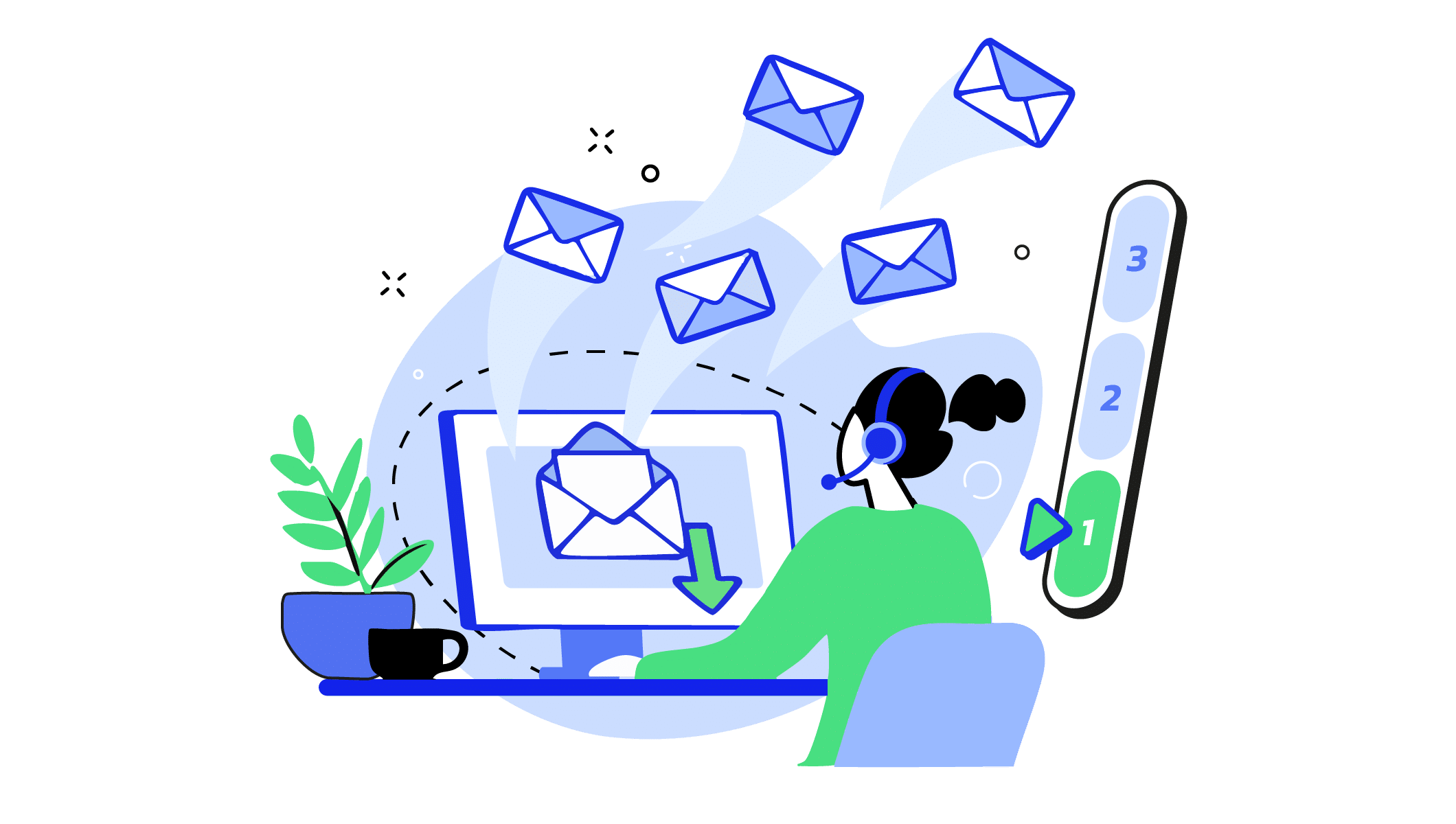 Point de contact email centralisé : automatisez le niveau 1 et réduisez de 30% la charge liée aux emails