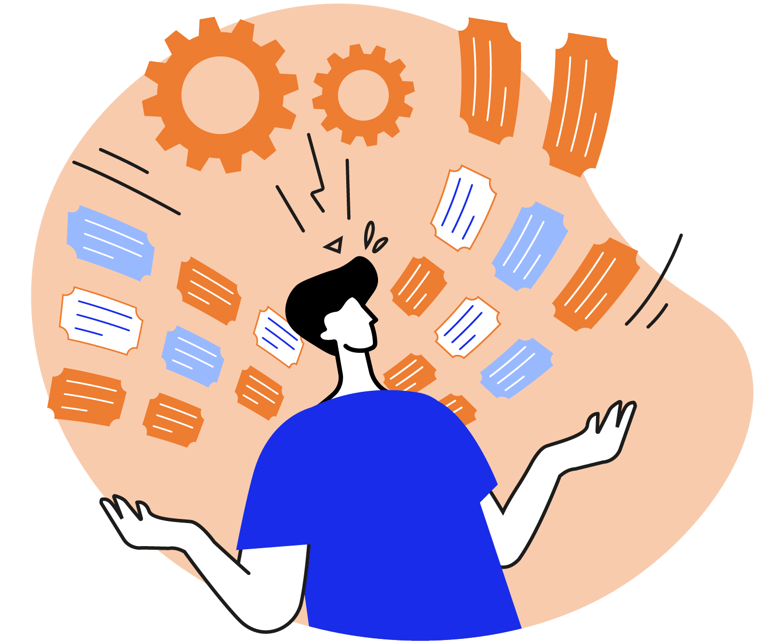 Comete fixee illustrations page ticketing fixee probleme 1 demande partout