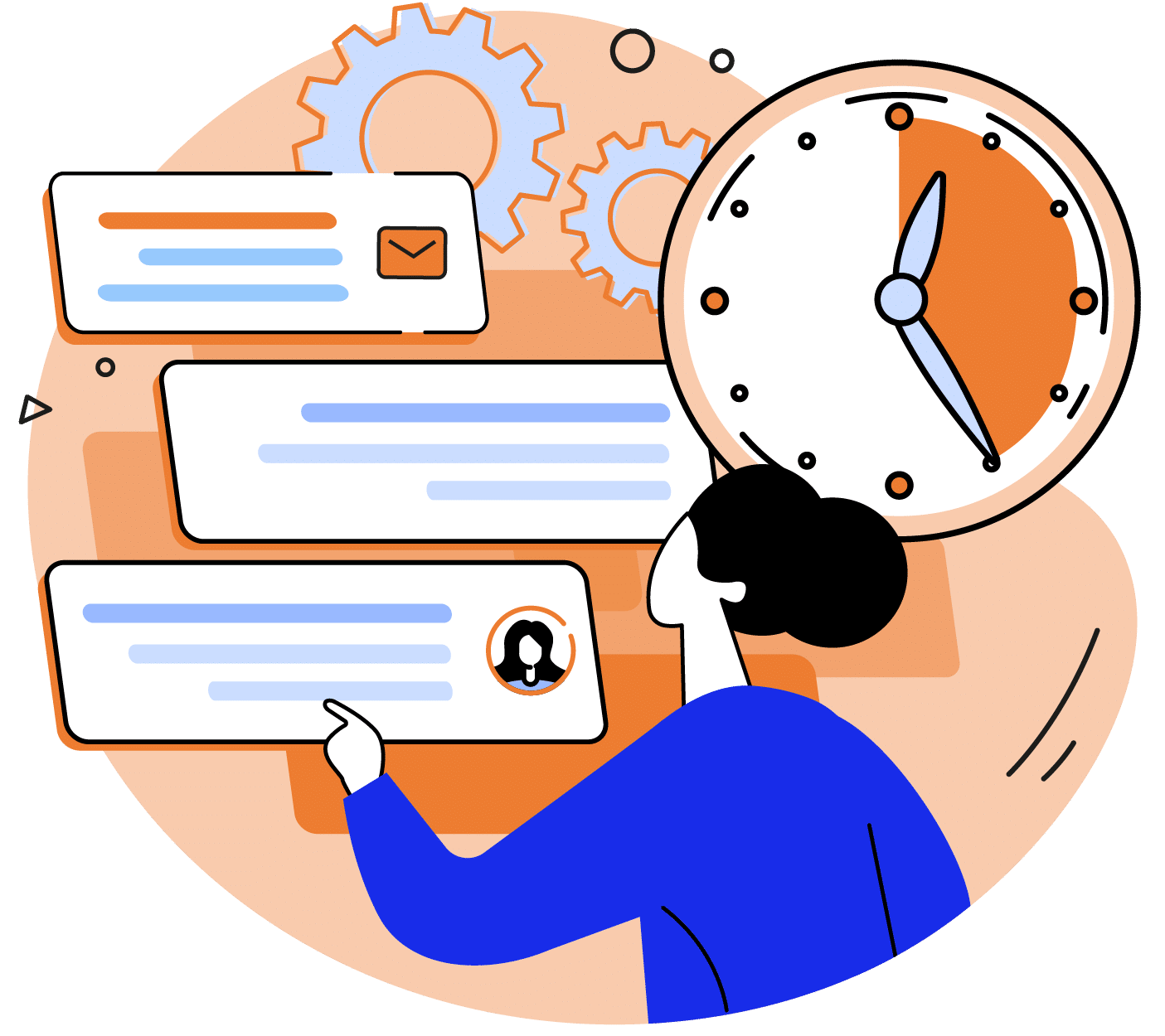 Comete fixee illustrations page ticketing fixee probleme 4 ressaisir information