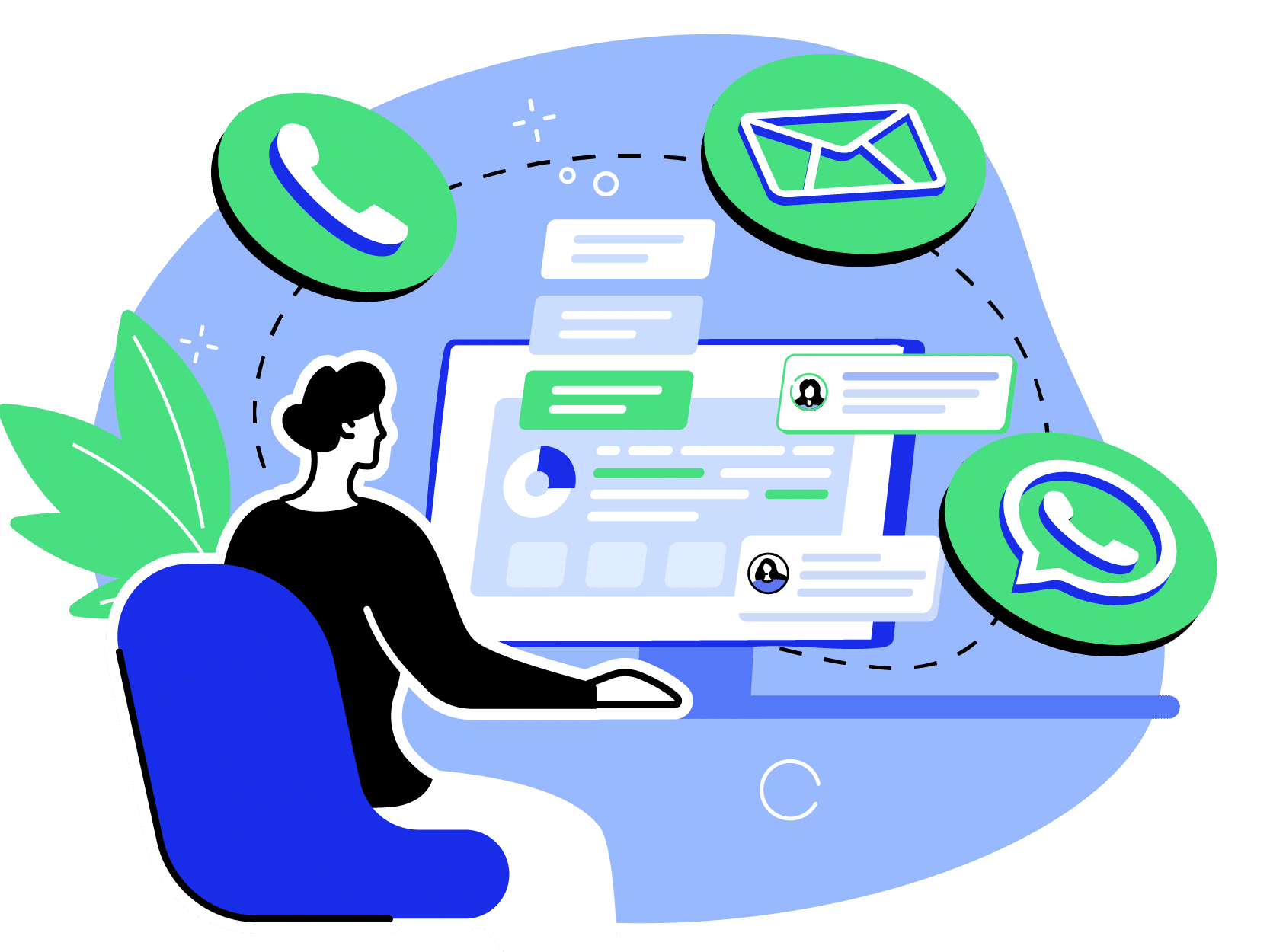 Comete fixee illustrations page ticketing fixee llustration main ticketing