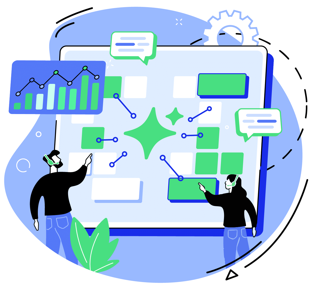 Comete fixee illustrations page ticketing fixee solution 3 console